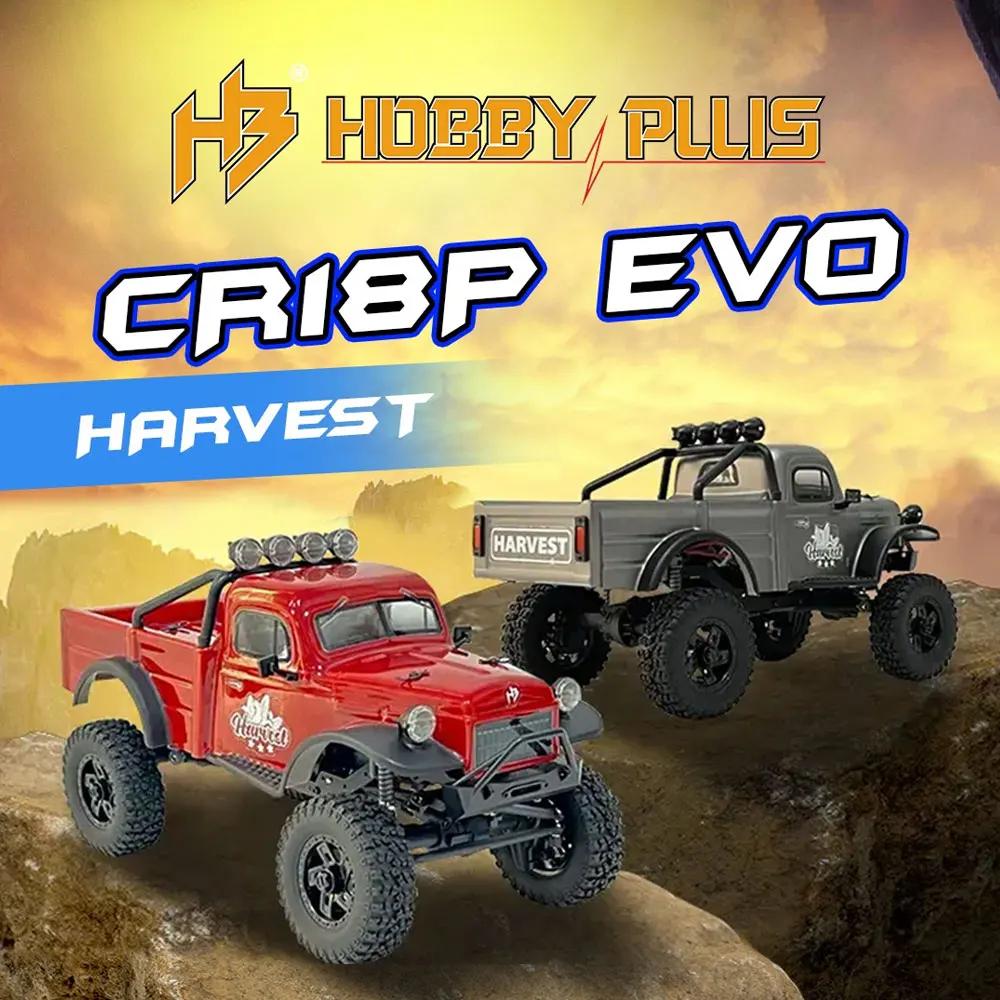 Hobby Plus CR18P EVO HARVEST RC ڵ, RTR 1/18 RC   , ڵ ũѷ,   峭